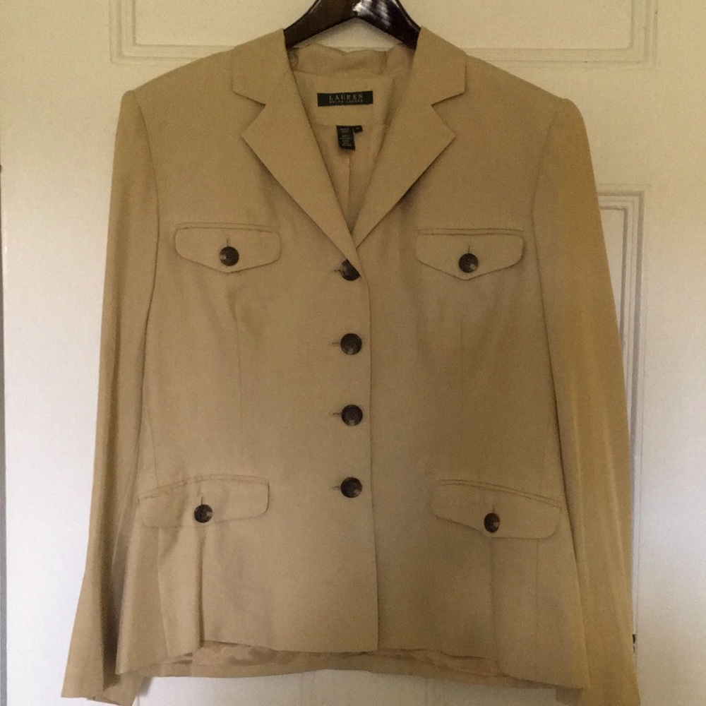 Khaki Ralph Lauren Jacket